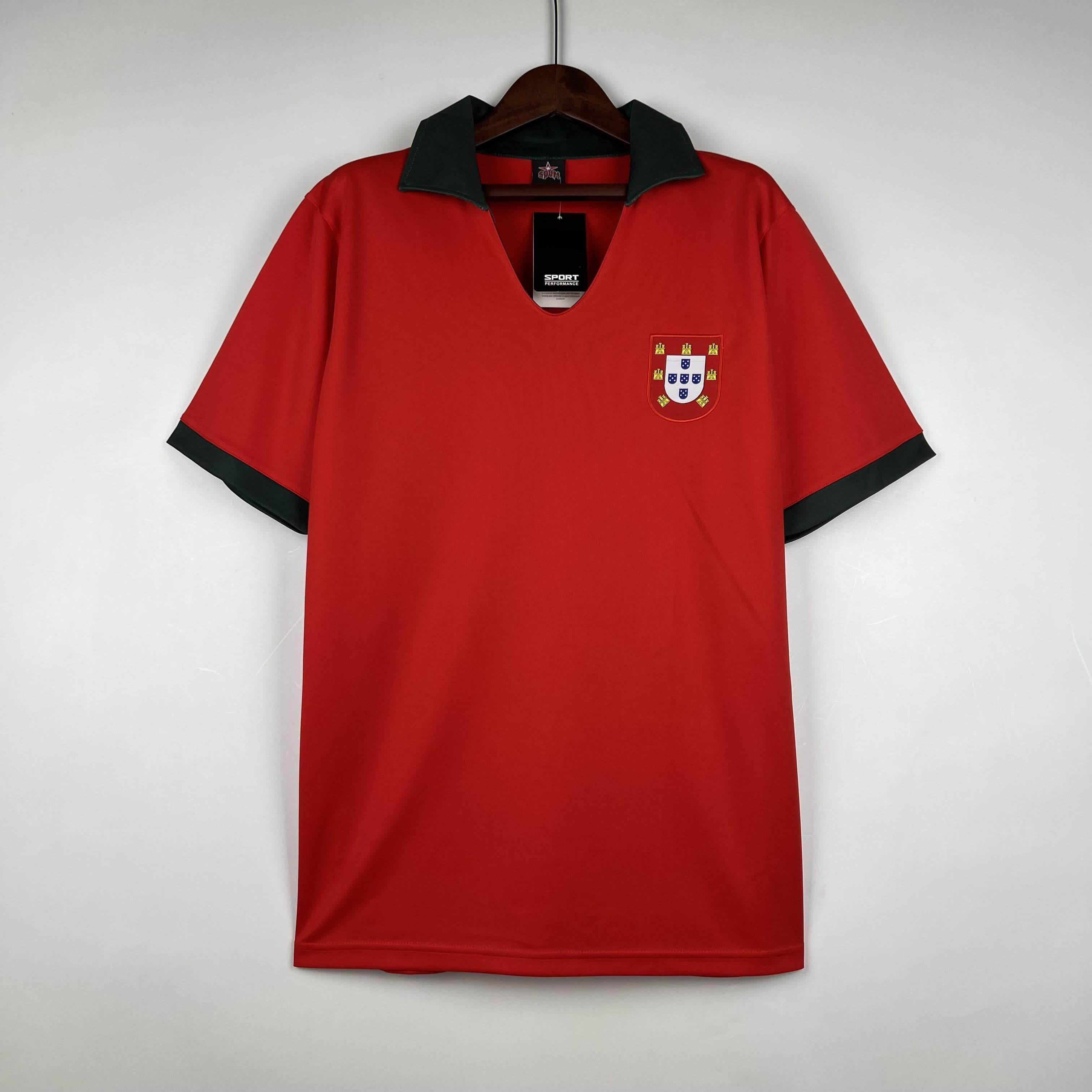 CAMISETA PORTUGAL l 1972 HOMBRE (RETRO) - ZonaCamisetas