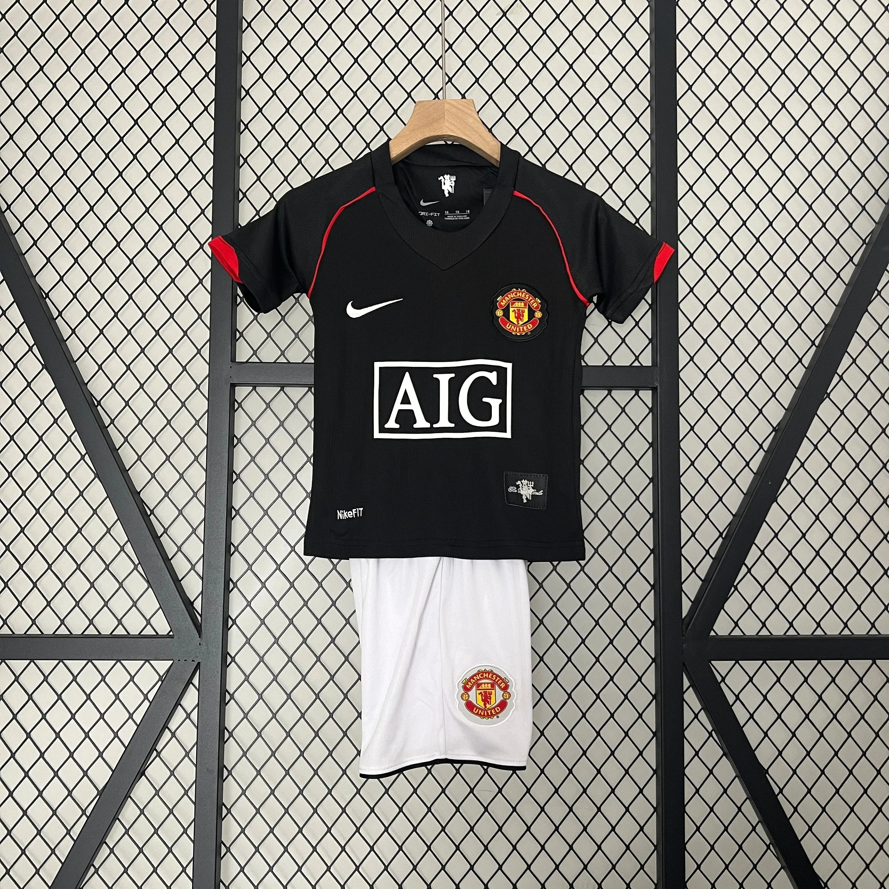 CAMISETA MANCHESTER UNITED III 07/08 CONJUNTO INFANTIL - Zona Camisetas