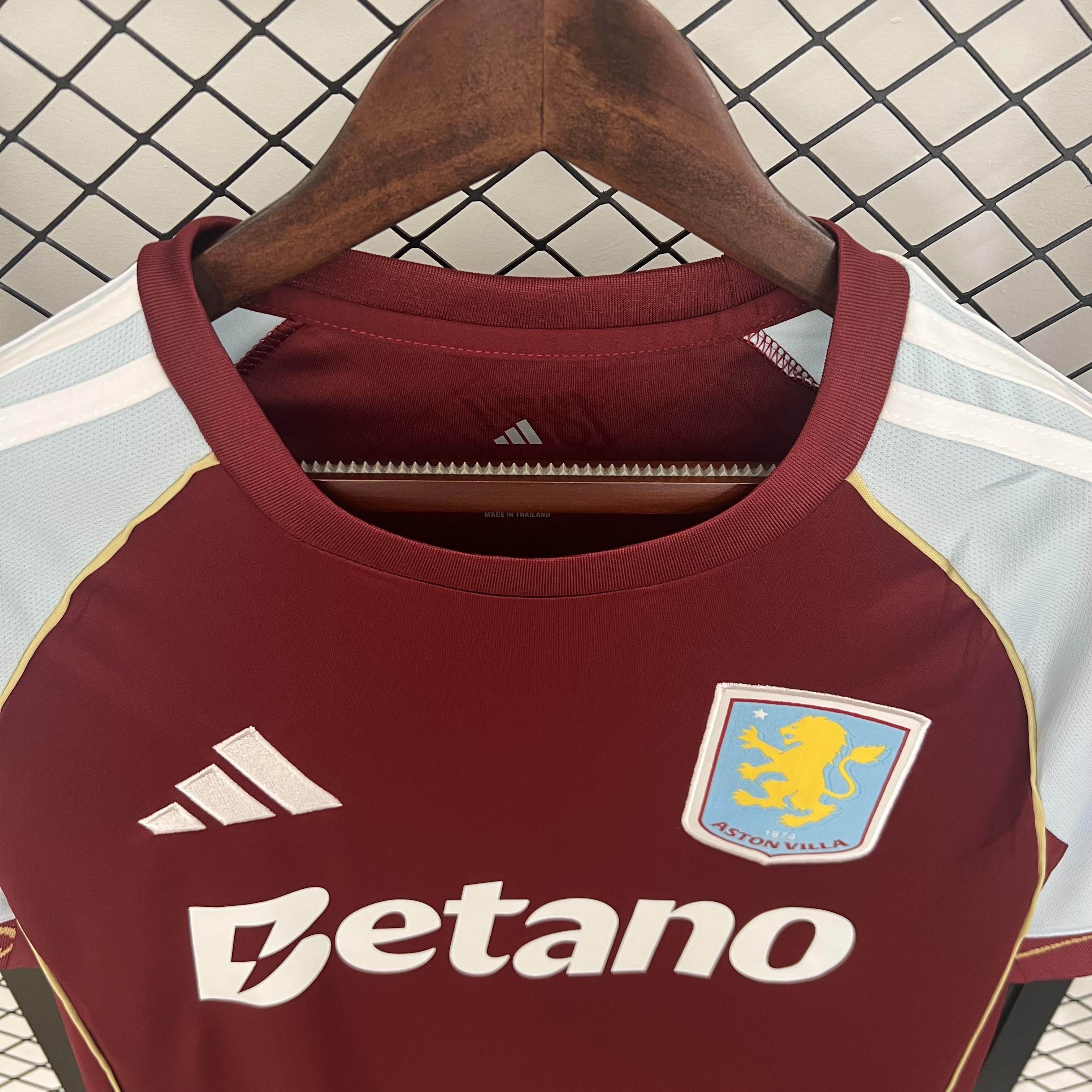 CAMISETA ASTON VILLA I 25/26 HOMBRE (VERSIÓN FAN) - ZonaCamisetas