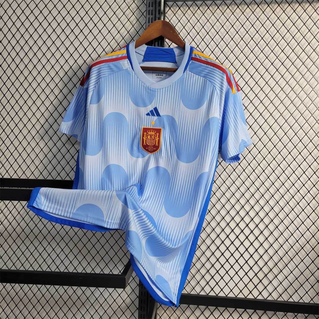 CAMISETA ESPAÑA lI 2022 HOMBRE (RETRO) - ZonaCamisetas