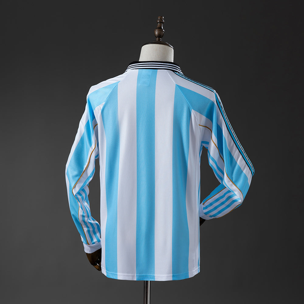 CAMISETA ARGENTINA I 98/99 MANGA LARGA HOMBRE (RETRO)