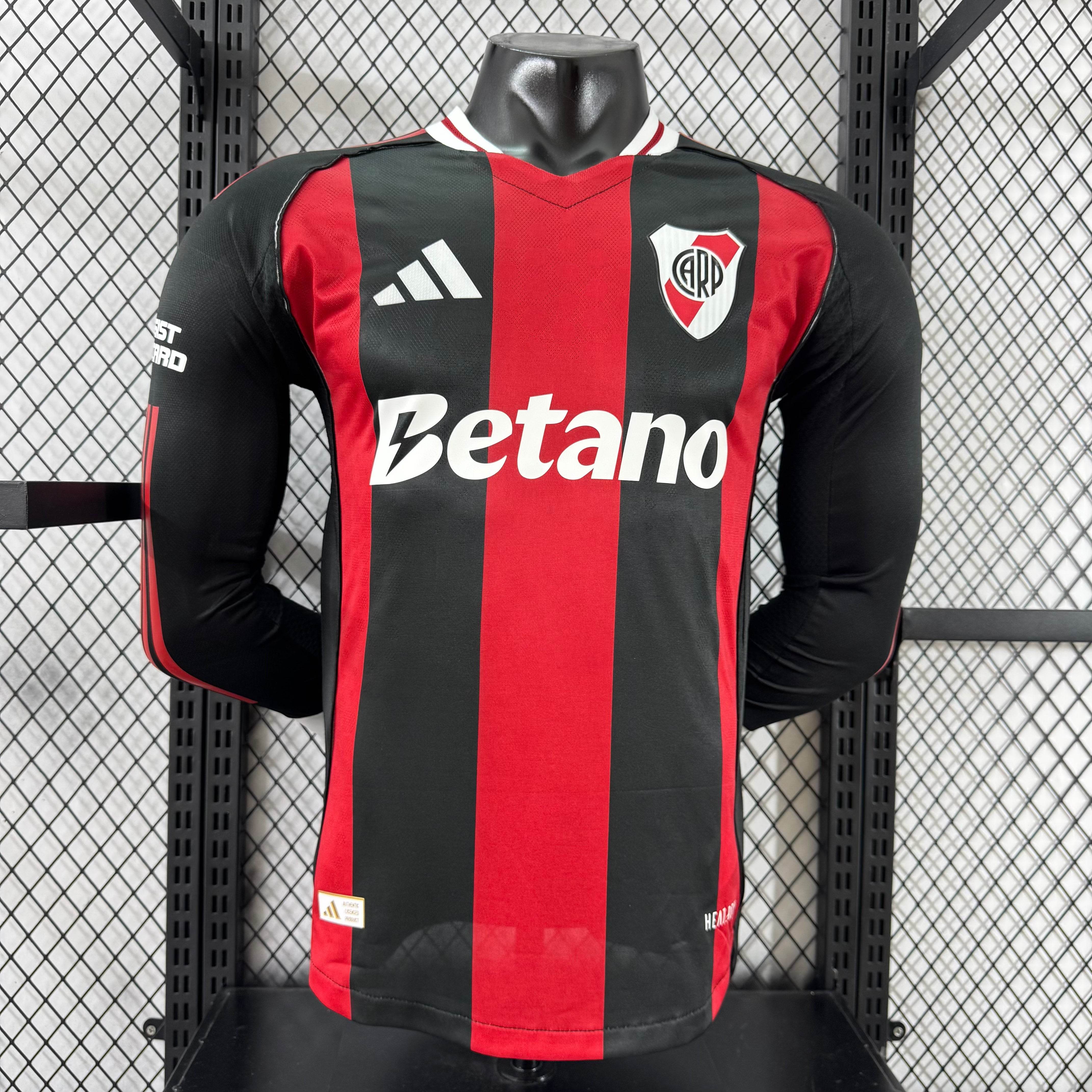 CAMISETA RIVER PLATE II 25/26 HOMBRE (VERSIÓN JUGADOR) MANGA LARGA - ZonaCamisetas