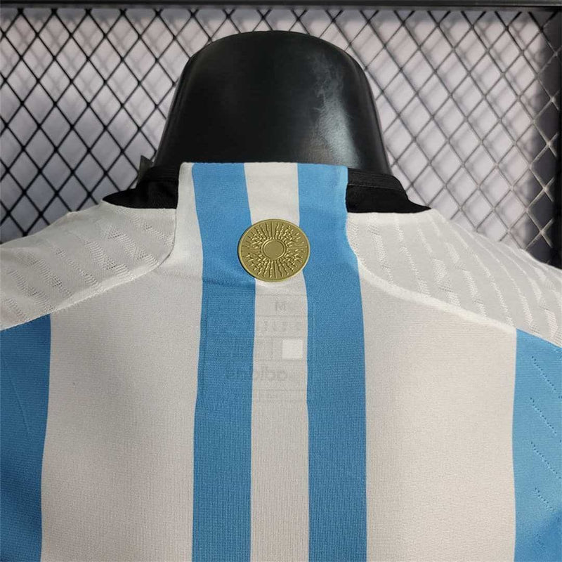 CAMISETA ARGENTINA EDICIÓN CAMPEÓN I 2022 HOMBRE (VERSIÓN JUGADOR)