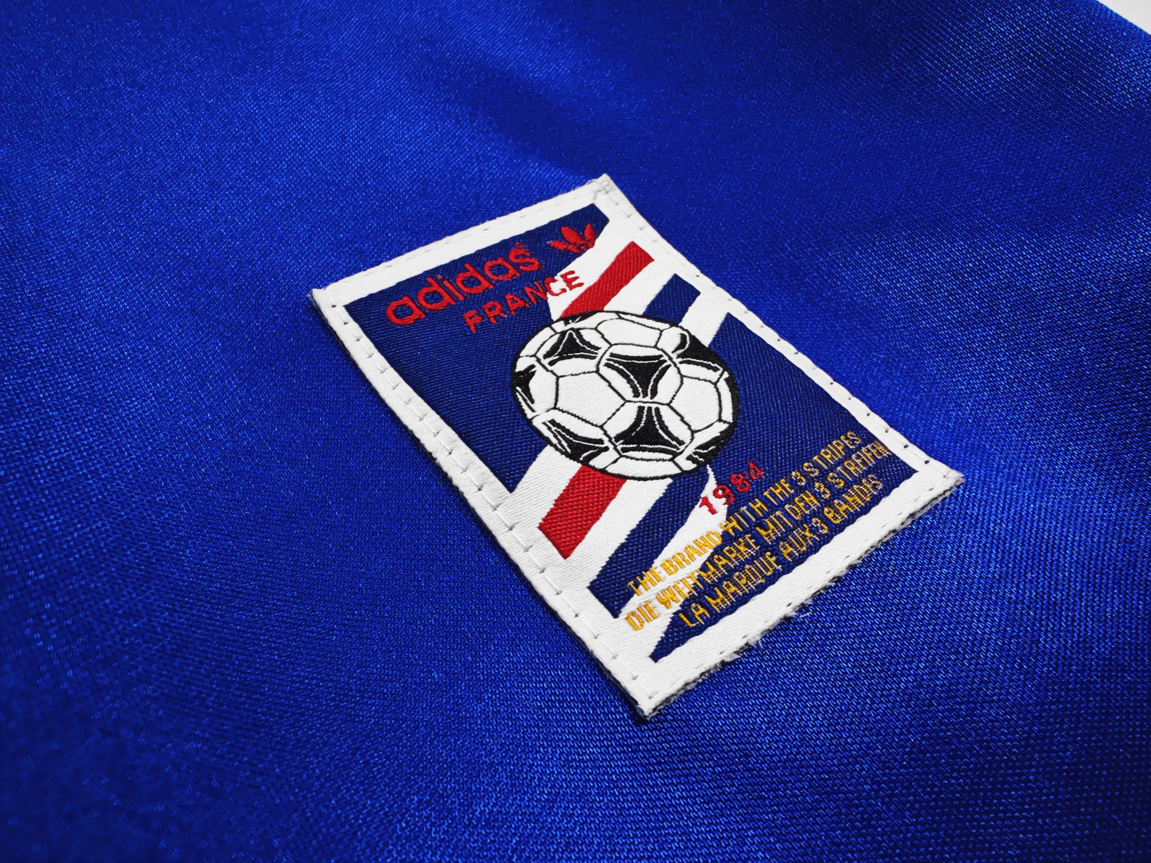 CAMISETA FRANCIA I 84 HOMBRE (RETRO) - ZonaCamisetas