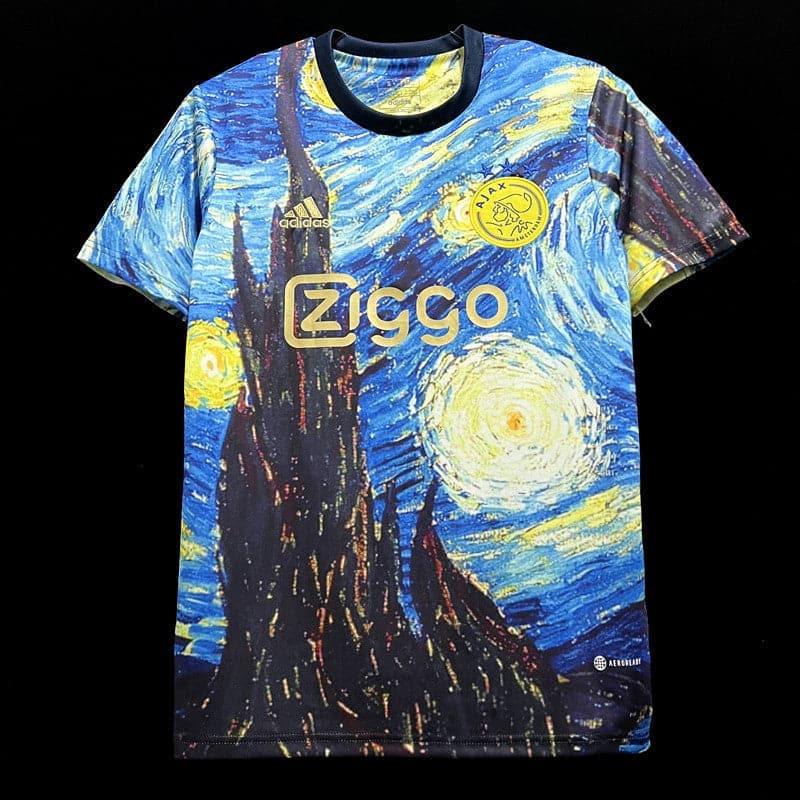 CAMISETA AJAX EDICIÓN ESPECIAL VAN GOGH I 23/24 HOMBRE (VERSIÓN FAN)