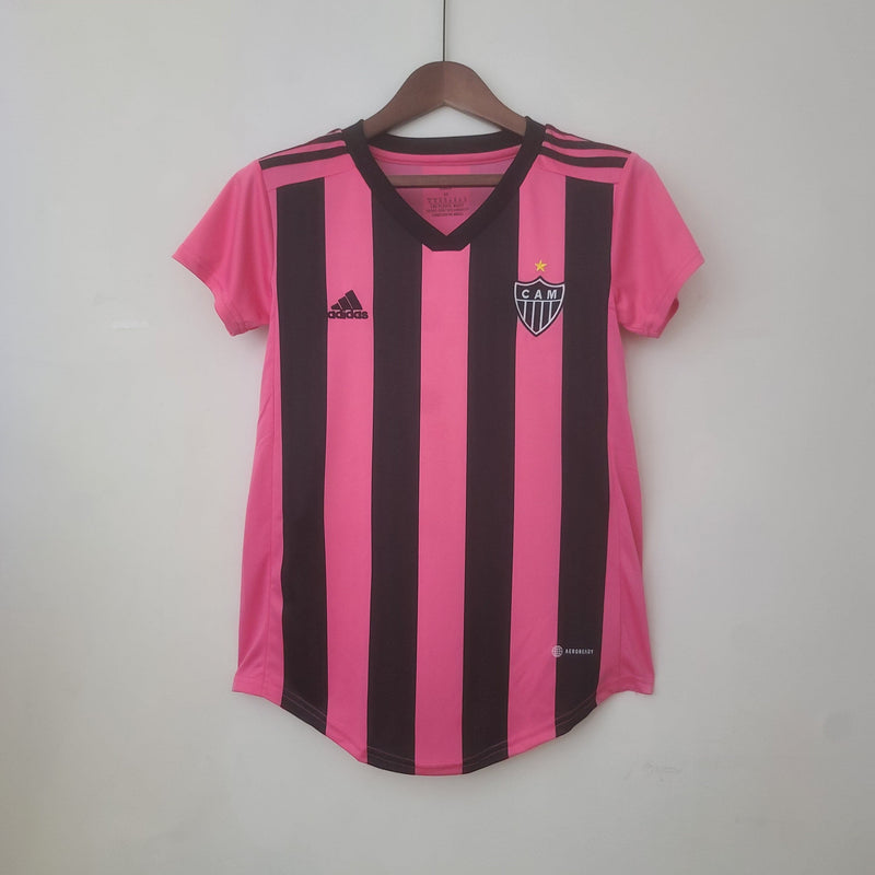 CAMISETA ATLETICO MINEIRO ROSA 23/24 MUJER (VERSIÓN FAN)