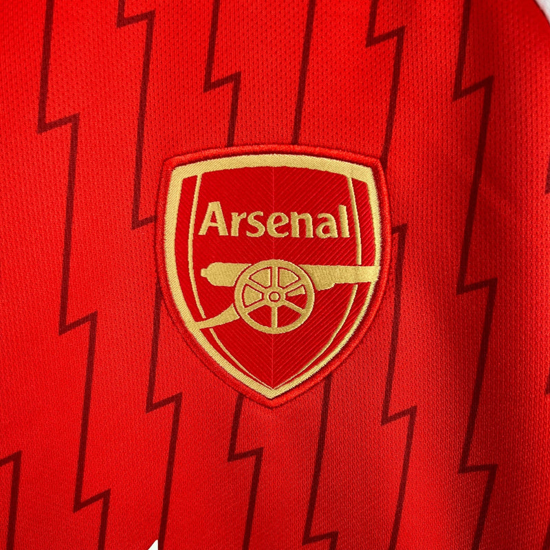 CAMISETA ARSENAL I 23/24 HOMBRE MANGA LARGA (VERSIÓN FAN)