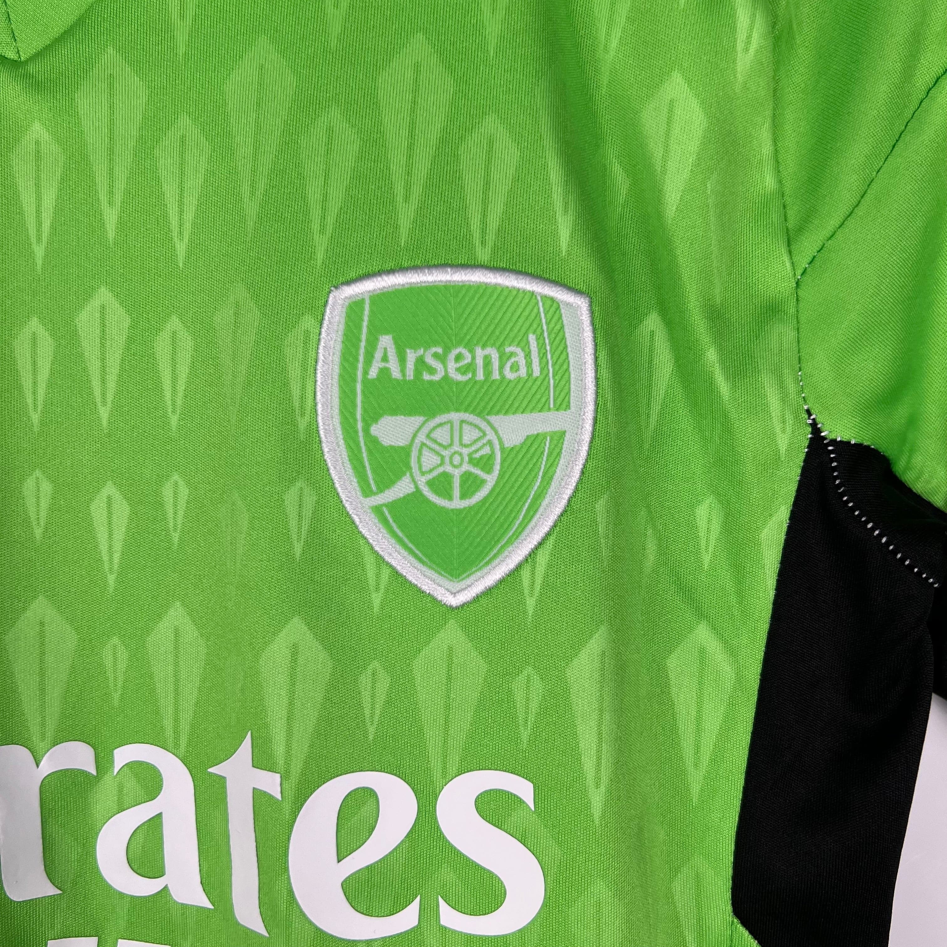CAMISETA ARSENAL PORTERO II 23/24 CONJUNTO INFANTIL
