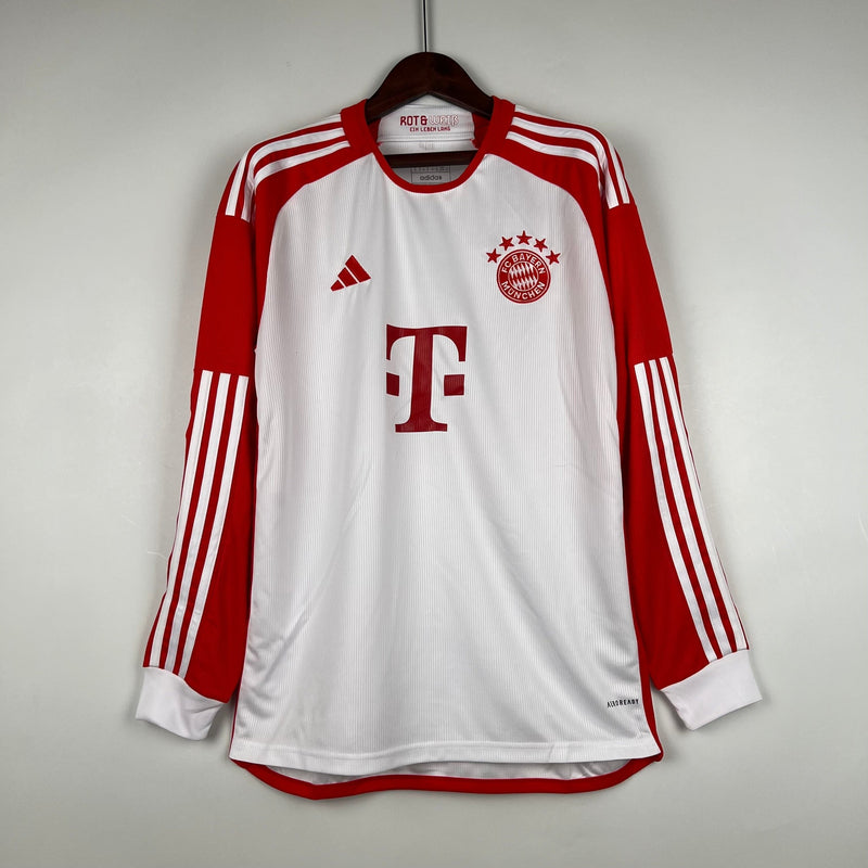 CAMISETA BAYERN DE MUNICH I 23/24 HOMBRE MANGA LARGA (VERSIÓN FAN)