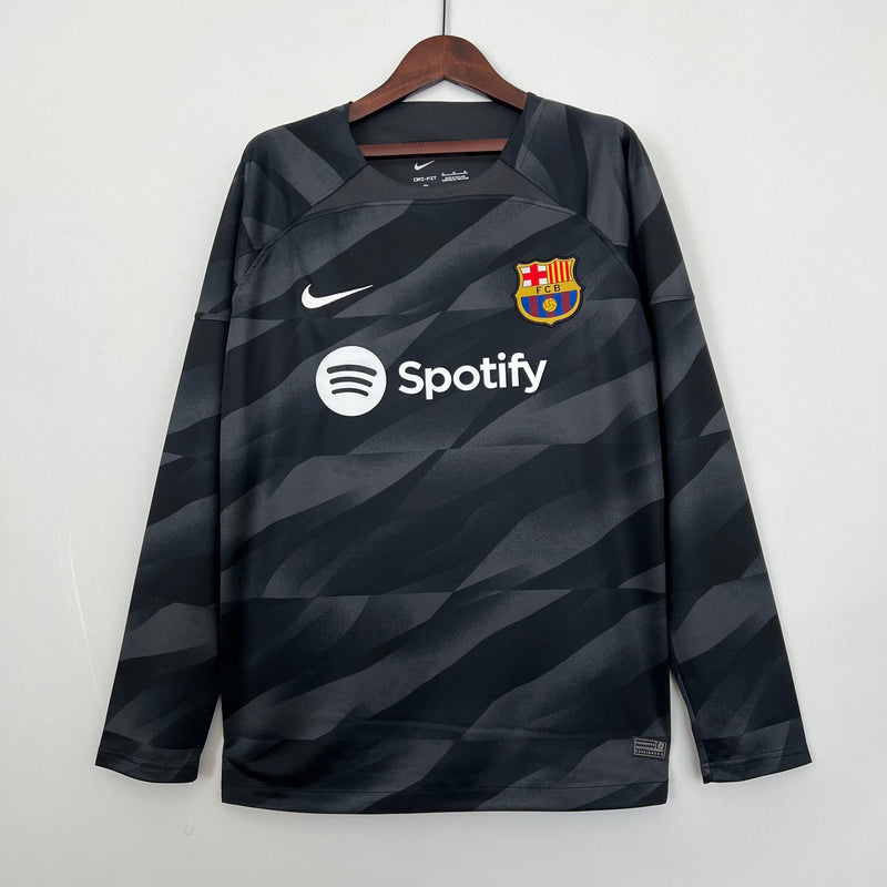 CAMISETA BARCELONA PORTERO I 23/24 HOMBRE MANGA LARGA (VERSIÓN FAN)