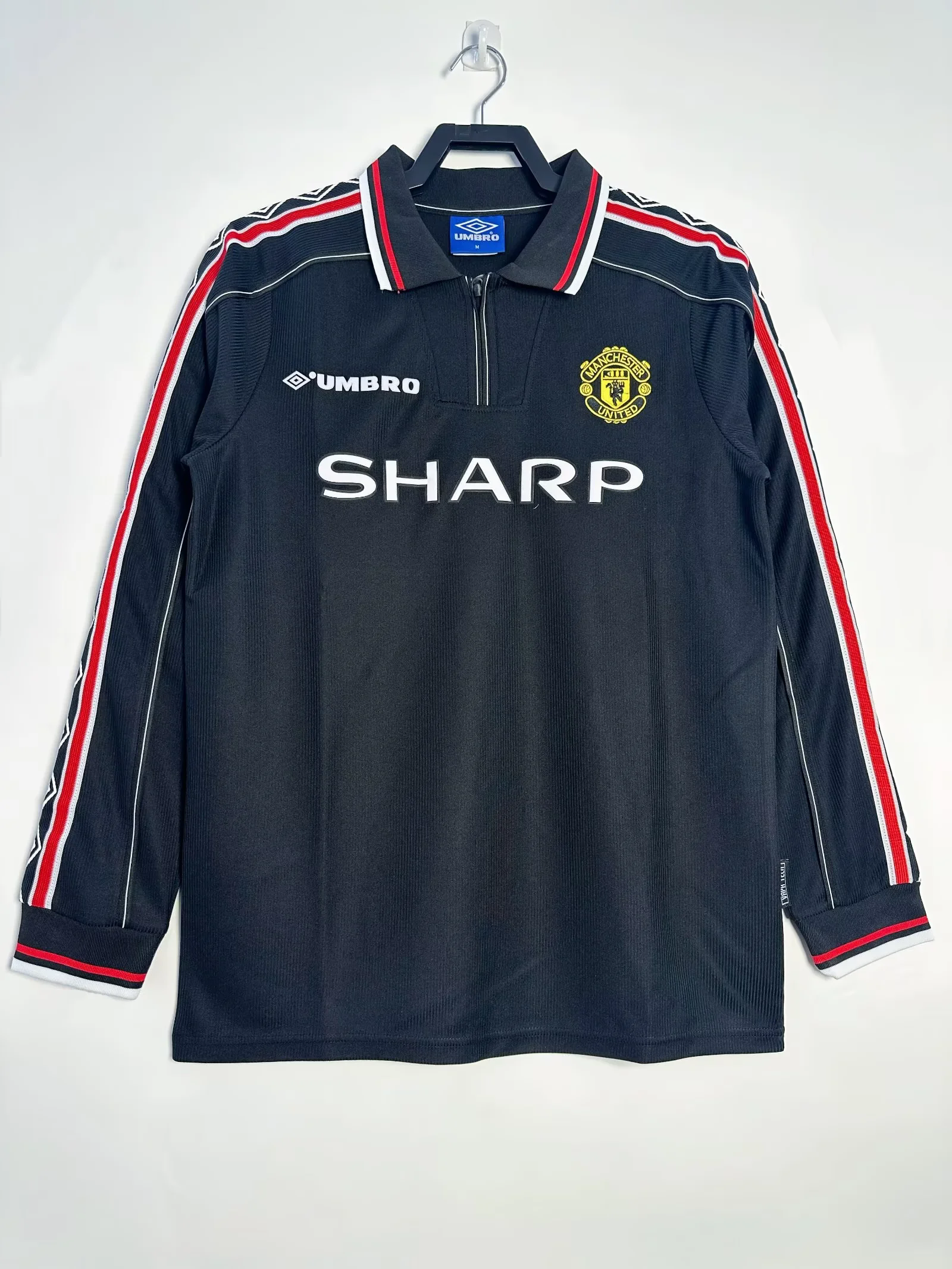CAMISETA MANCHESTER UNITED II 98/99 HOMBRE (RETRO) MANGA LARGA