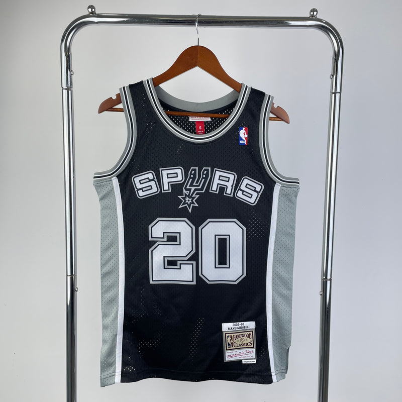 CAMISETA SPURS SEASON 02/03 HOMBRE EDICIÓN GINOBILI (NBA)