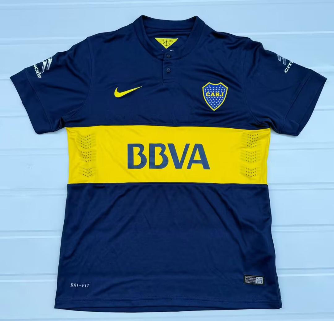 CAMISETA BOCA JUNIORS I 14/15 HOMBRE (RETRO)