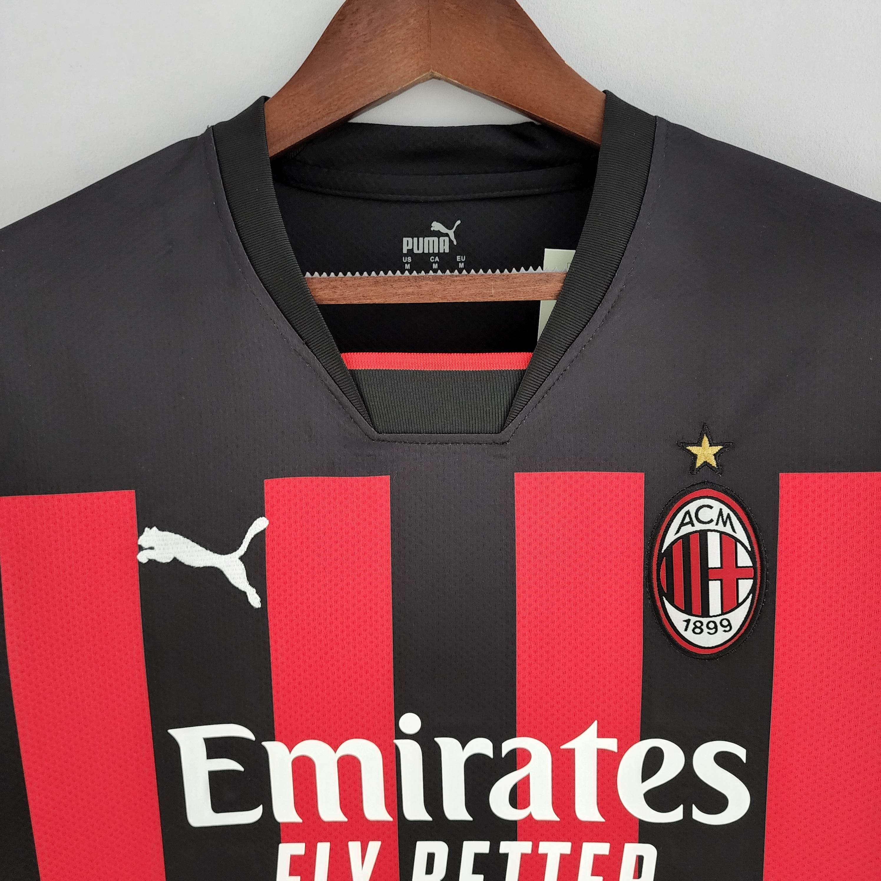 CAMISETA AC MILAN I 22/23 HOMBRE (VERSIÓN FAN) - ZonaCamisetas
