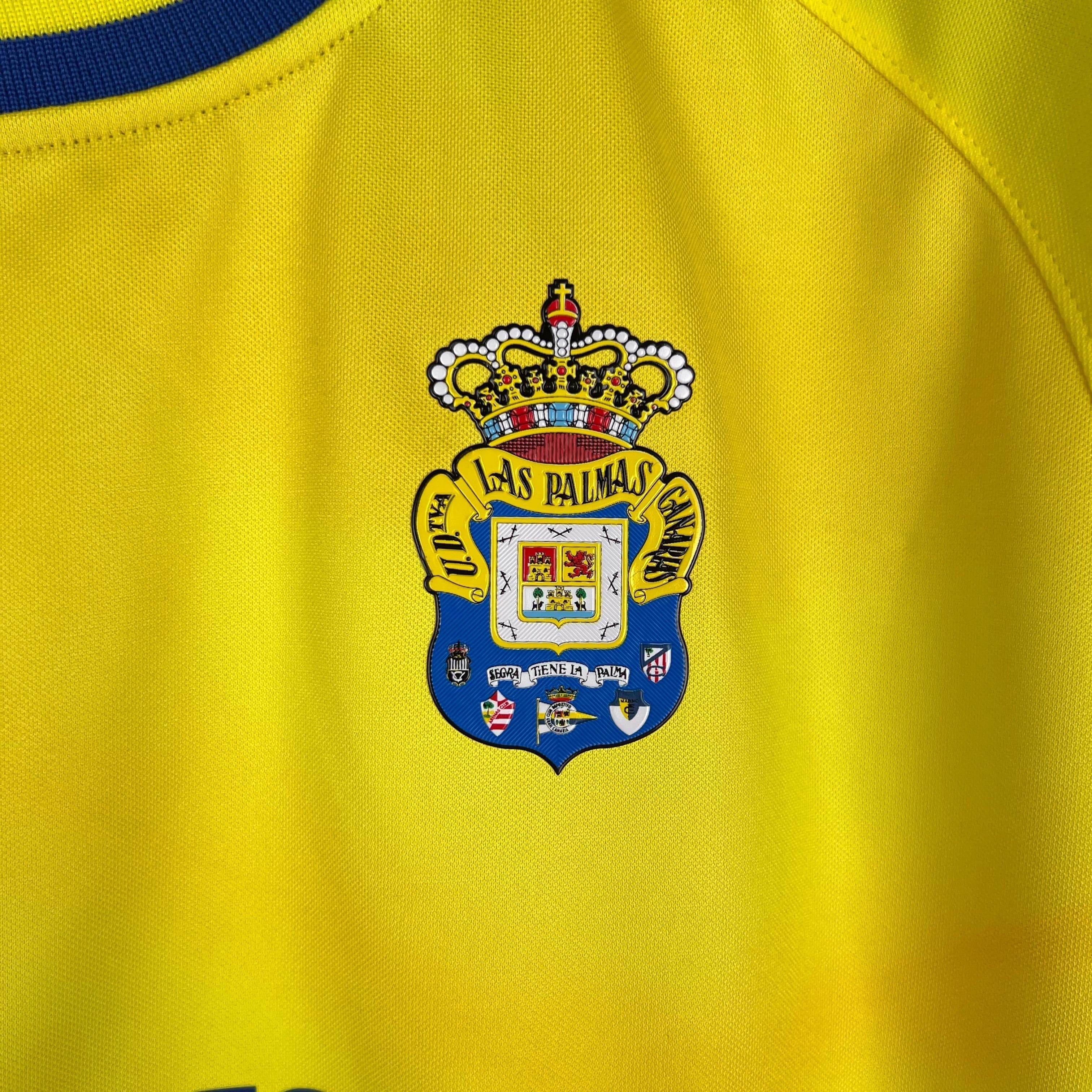 CAMISETA LAS PALMAS I 23/24 HOMBRE (VERSIÓN FAN) - ZonaCamisetas