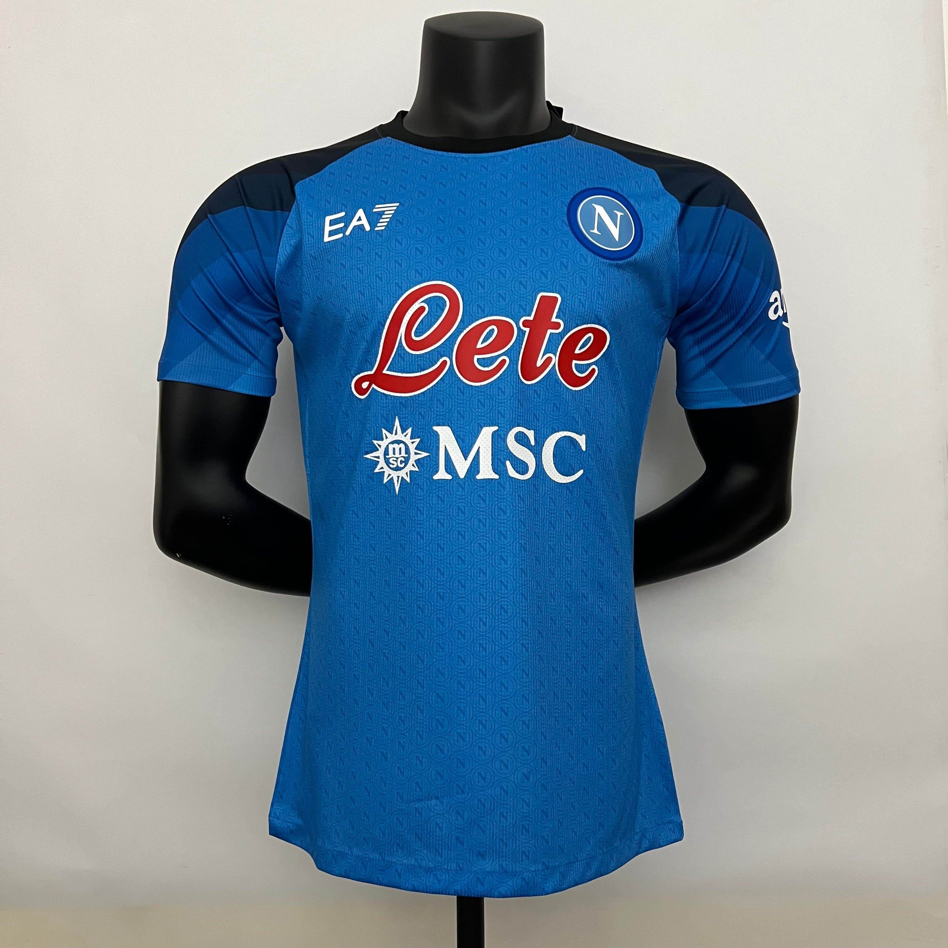 Uniforme Playera Del Napoli 2021 Armani Uniforme Playera Del