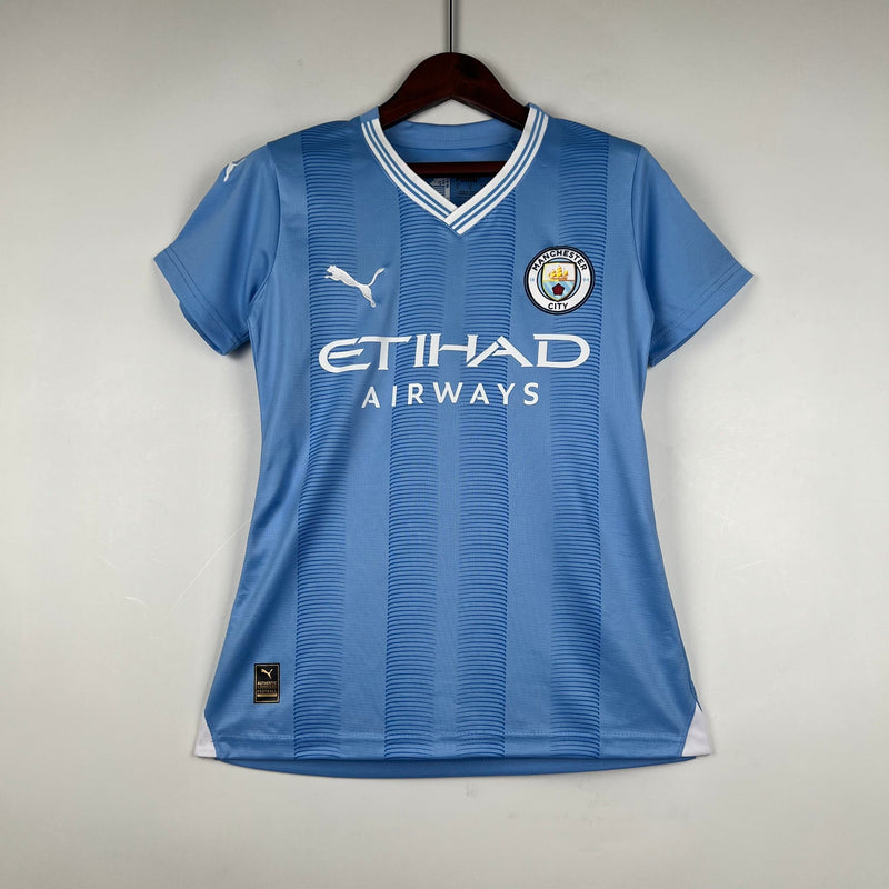 CAMISETA MANCHESTER CITY I 23/24 MUJER (VERSIÓN FAN)