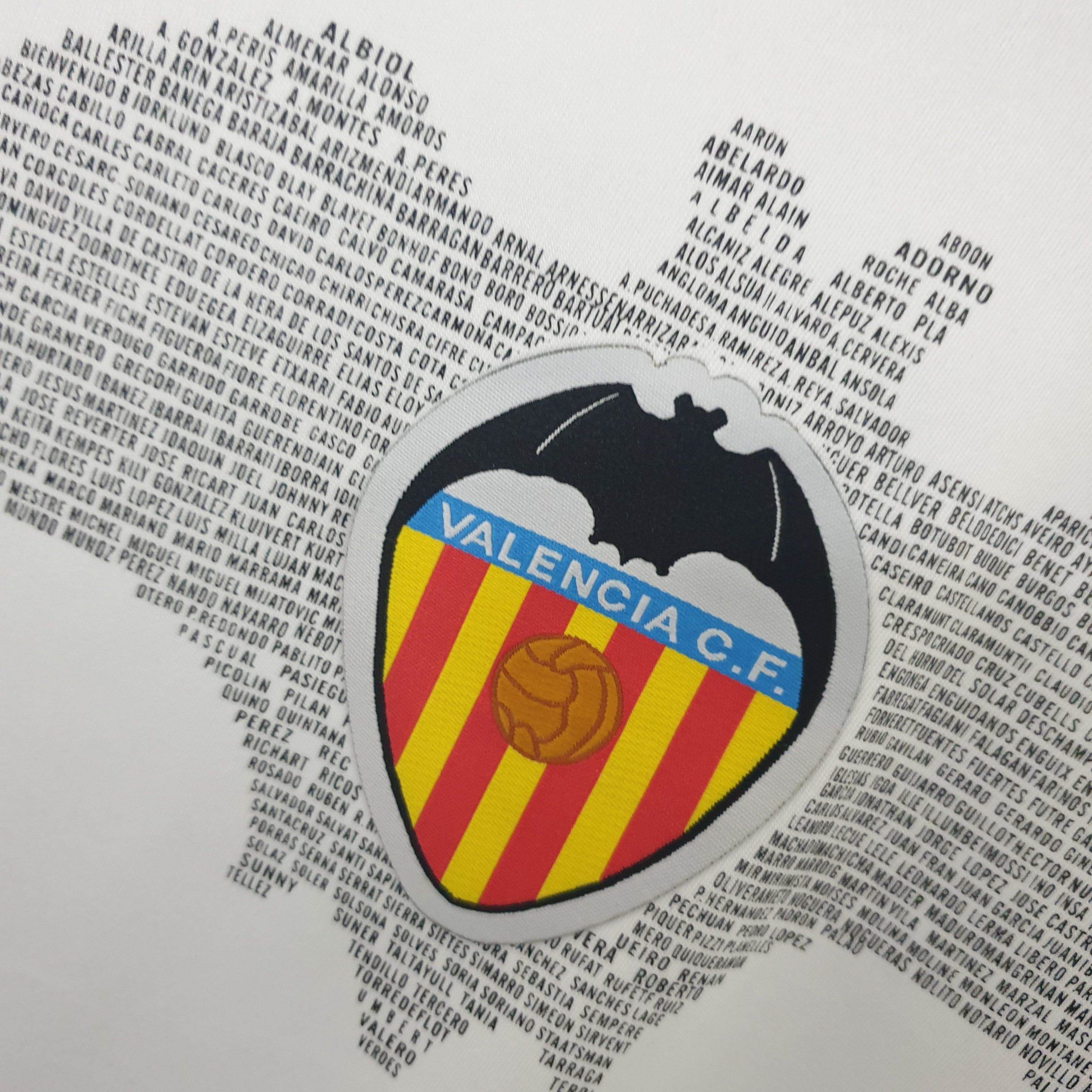 CAMISETA VALENCIA I 09/10 HOMBRE (RETRO) - ZonaCamisetas