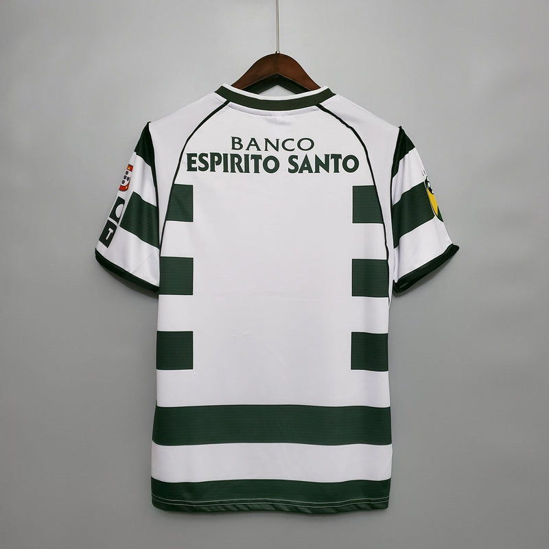 CAMISETA SPORTING LISBOA I 01/03 HOMBRE (RETRO)