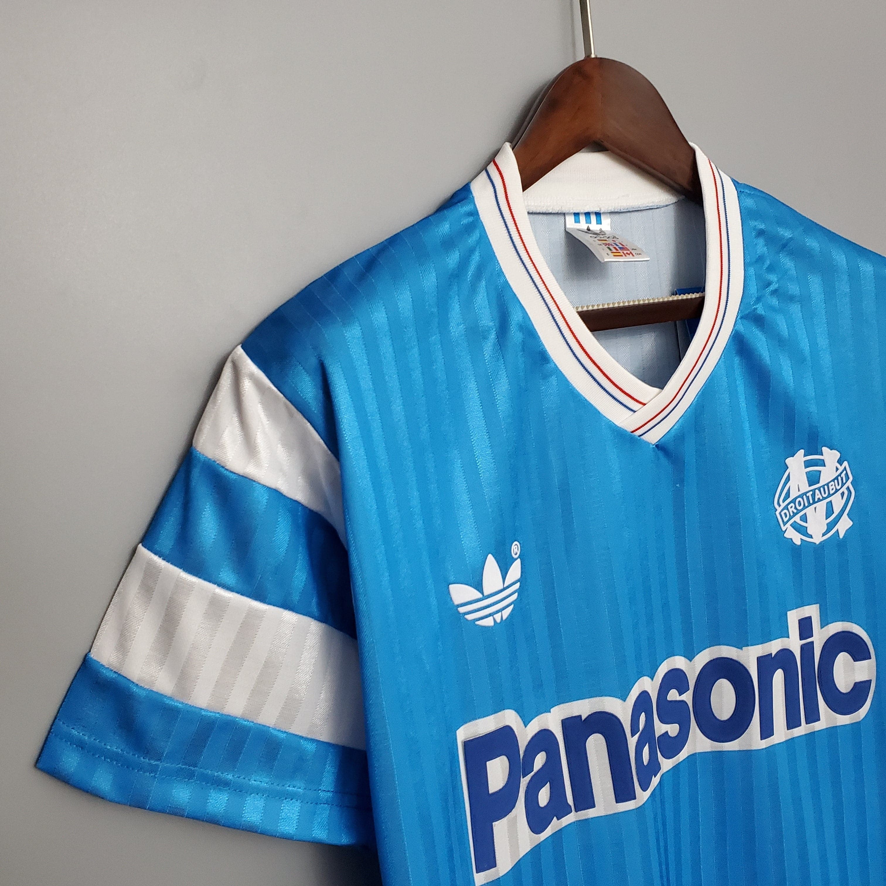 CAMISETA OLYMPIQUE MARSEILLE II 1990 HOMBRE (RETRO)