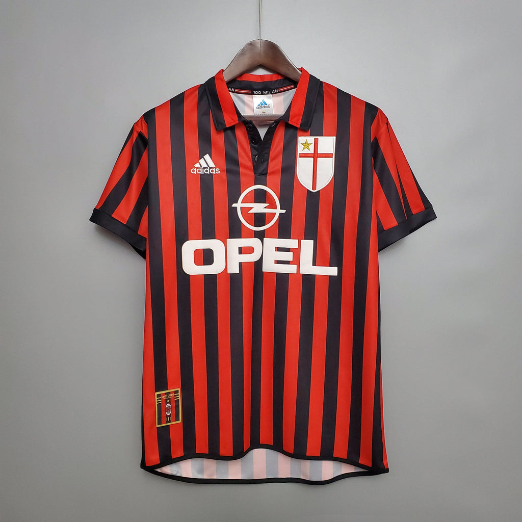 CAMISETA MILAN XVI 99 00 HOMBRE RETRO ZonaCamisetas