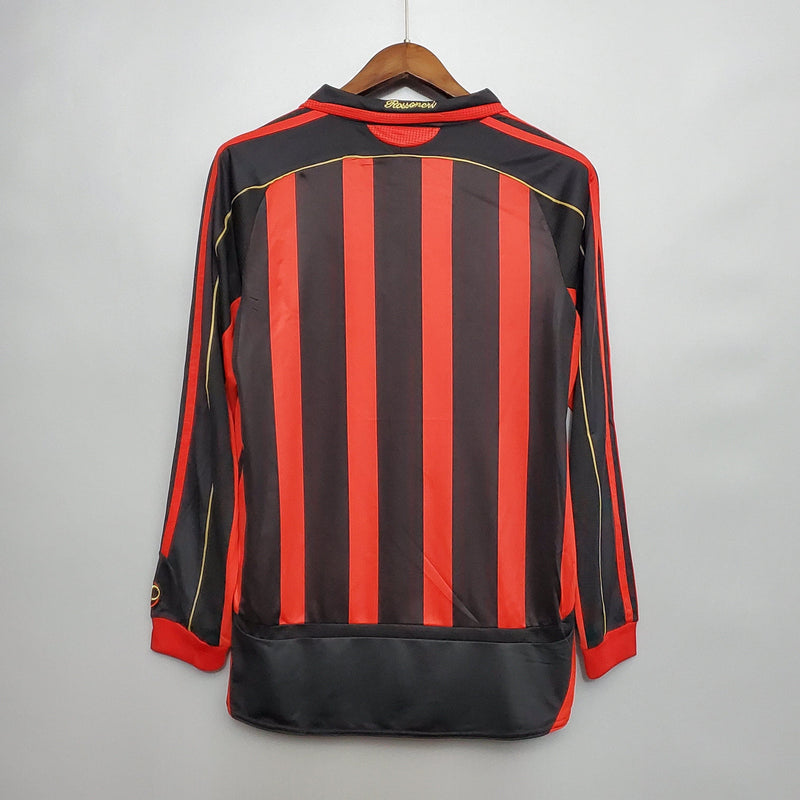 CAMISETA AC MILAN V 06/07 HOMBRE (RETRO) MANGA LARGA