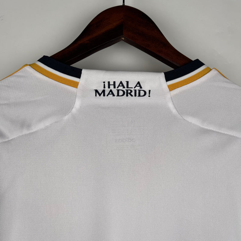 CAMISETA REAL MADRID I 23/24 HOMBRE MANGA LARGA (VERSIÓN FAN)