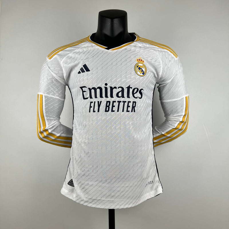 CAMISETA REAL MADRID I 23/24 HOMBRE (VERSION JUGADOR) MANGA LARGA