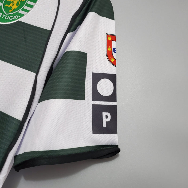 CAMISETA SPORTING LISBOA I 01/03 HOMBRE (RETRO)