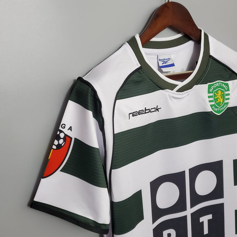 CAMISETA SPORTING LISBOA I 01/03 HOMBRE (RETRO)