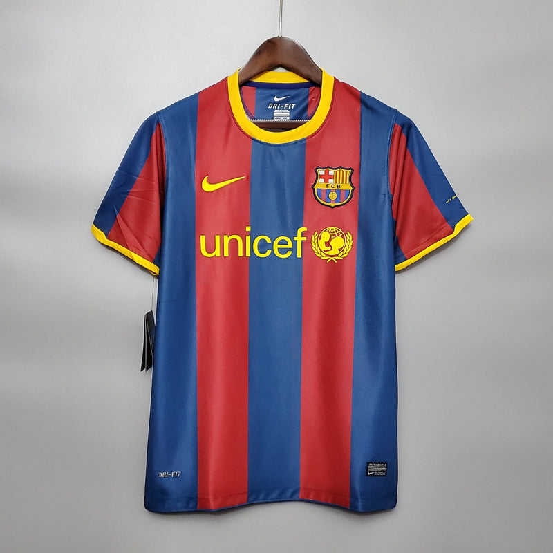 CAMISETA BARCELONA I 10/11 HOMBRE (RETRO)