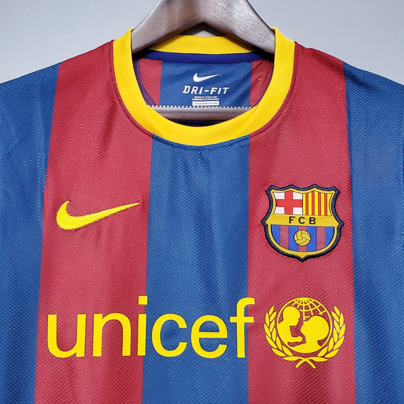 CAMISETA BARCELONA I 10/11 HOMBRE (RETRO)