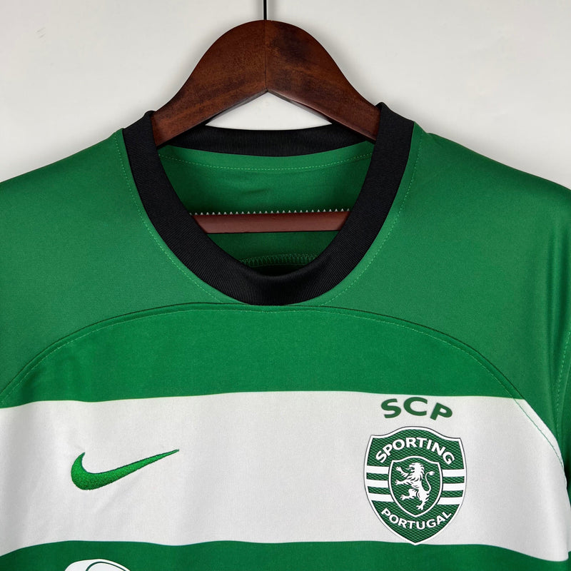 CAMISETA SPORTING LISBOA I 23/24 HOMBRE (VERSIÓN FAN)