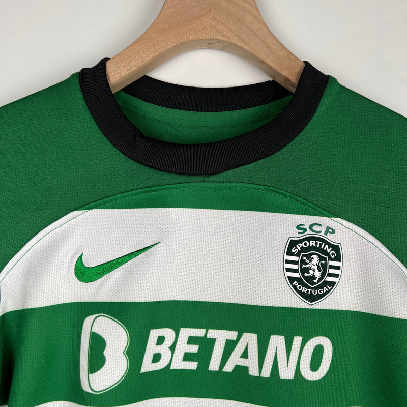 CAMISETA SPORTING LISBOA I 23/24 CONJUNTO INFANTIL