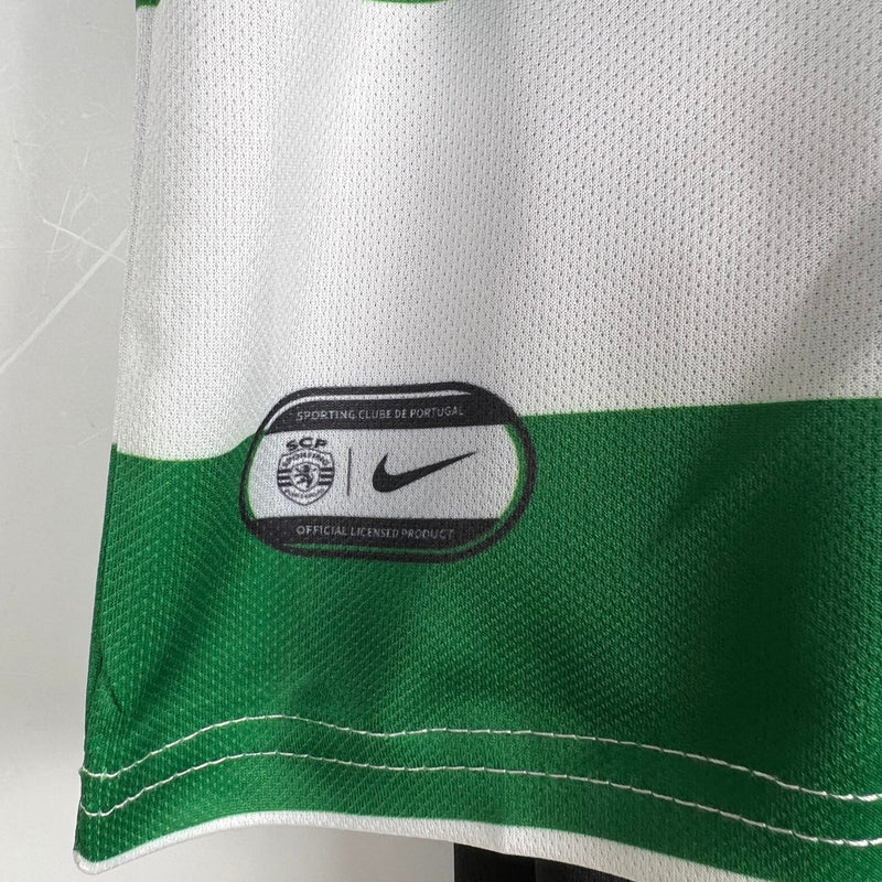 CAMISETA SPORTING LISBOA I 23/24 CONJUNTO INFANTIL