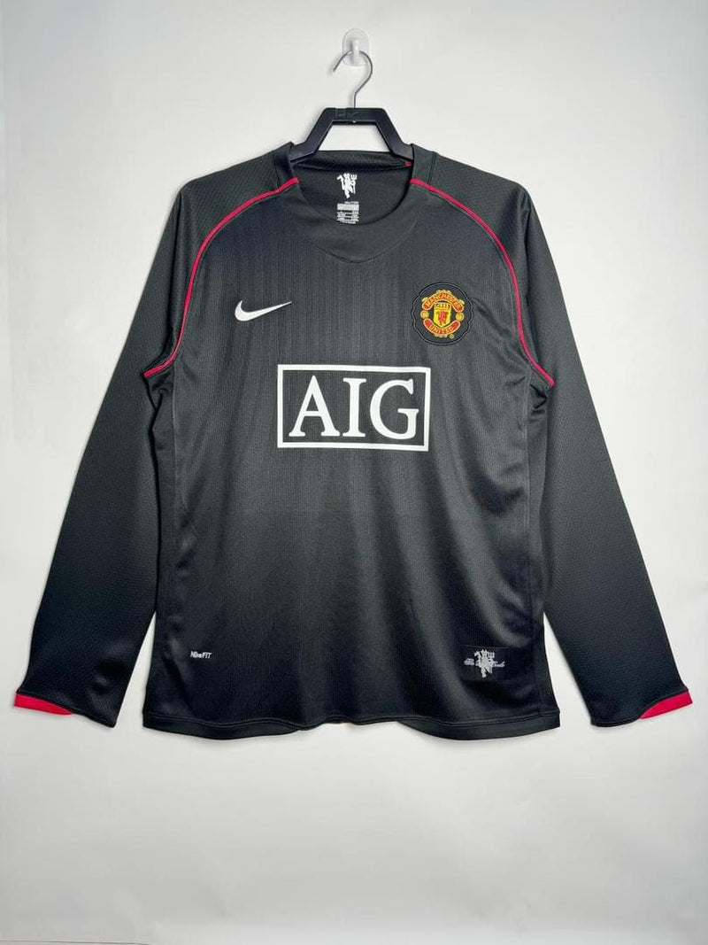 CAMISETA MANCHESTER UNITED lI 07/08 HOMBRE (RETRO) MANGA LARGA