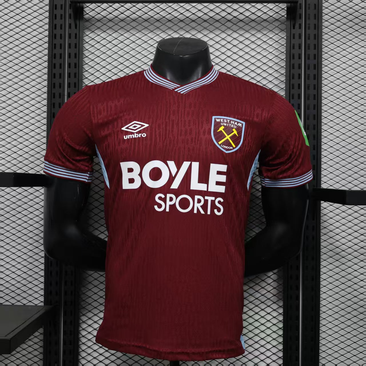 CAMISETA WEST HAM 25/26 HOMBRE (VERSIÓN JUGADOR)
