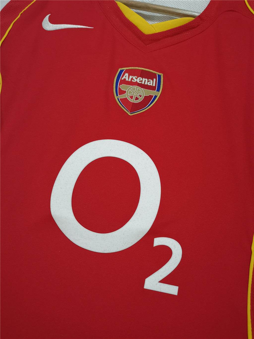 CAMISETA ARSENAL I 04/05 HOMBRE (RETRO) MANGA LARGA - ZonaCamisetas