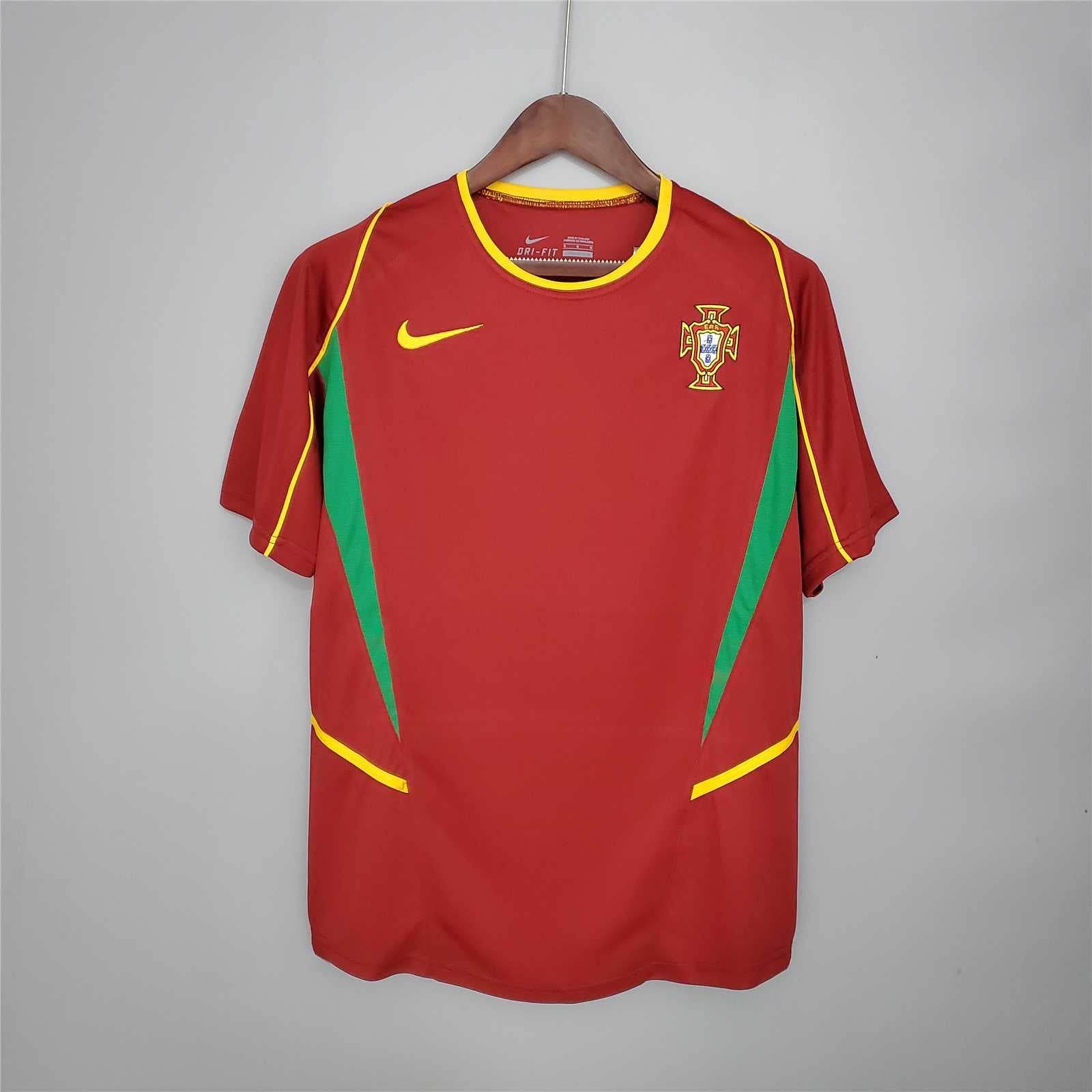 CAMISETA PORTUGAL l 2002 HOMBRE (RETRO) - ZonaCamisetas