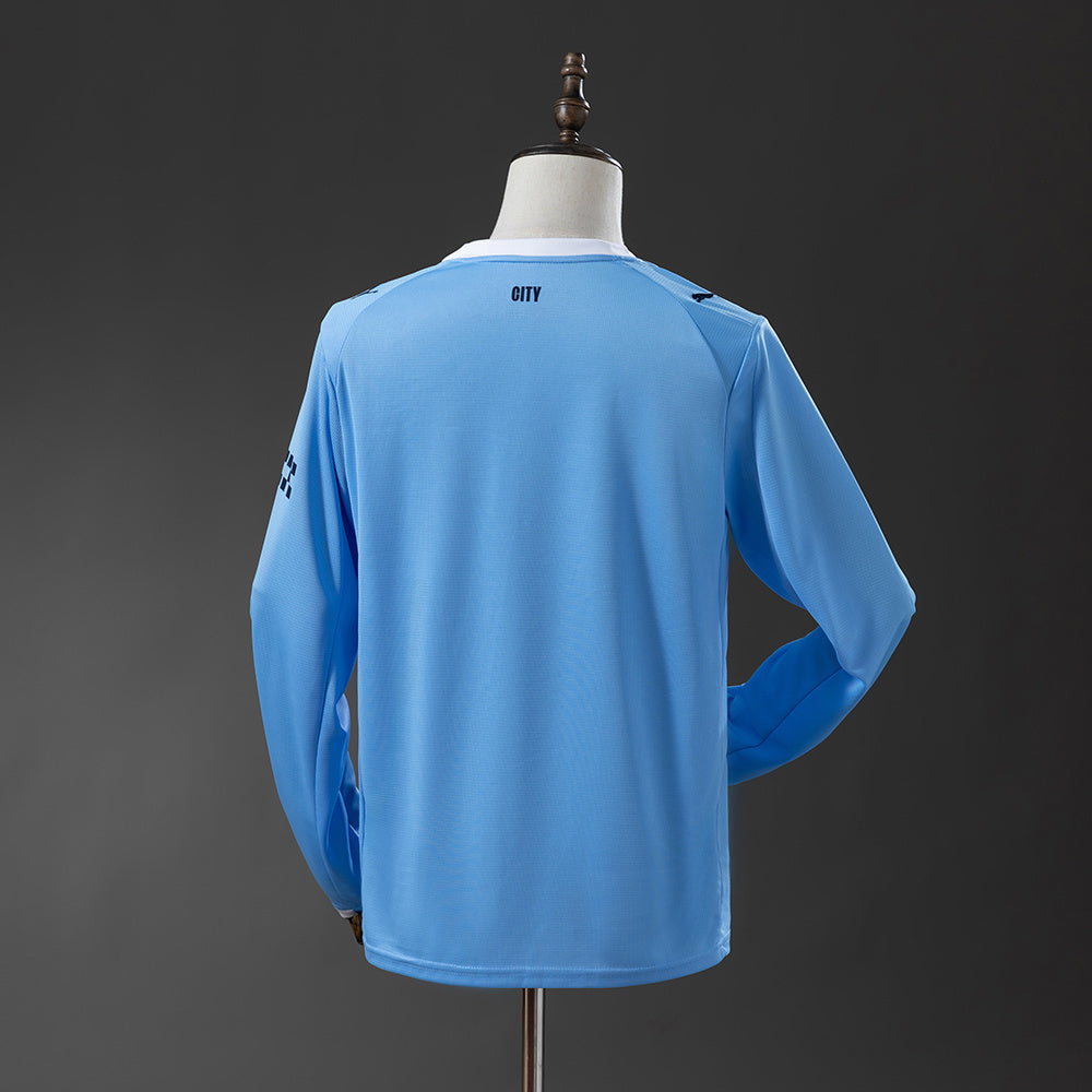 CAMISETA MANCHESTER CITY l 25/26 MANGA LARGA HOMBRE (VERSIÓN FAN)