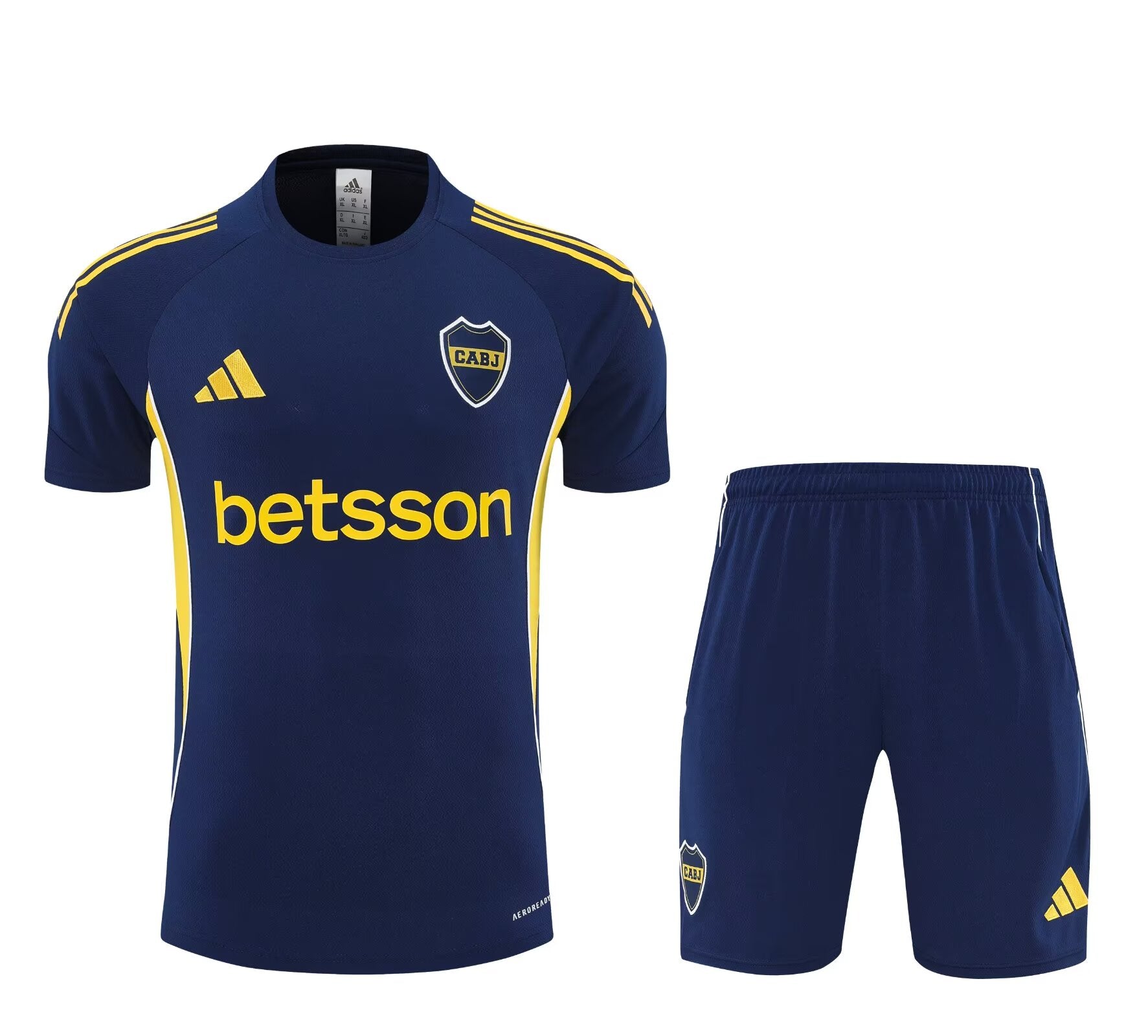 CONJUNTO CORTO BOCA JUNIORS ENTRENAMIENTO III 25/26 HOMBRE