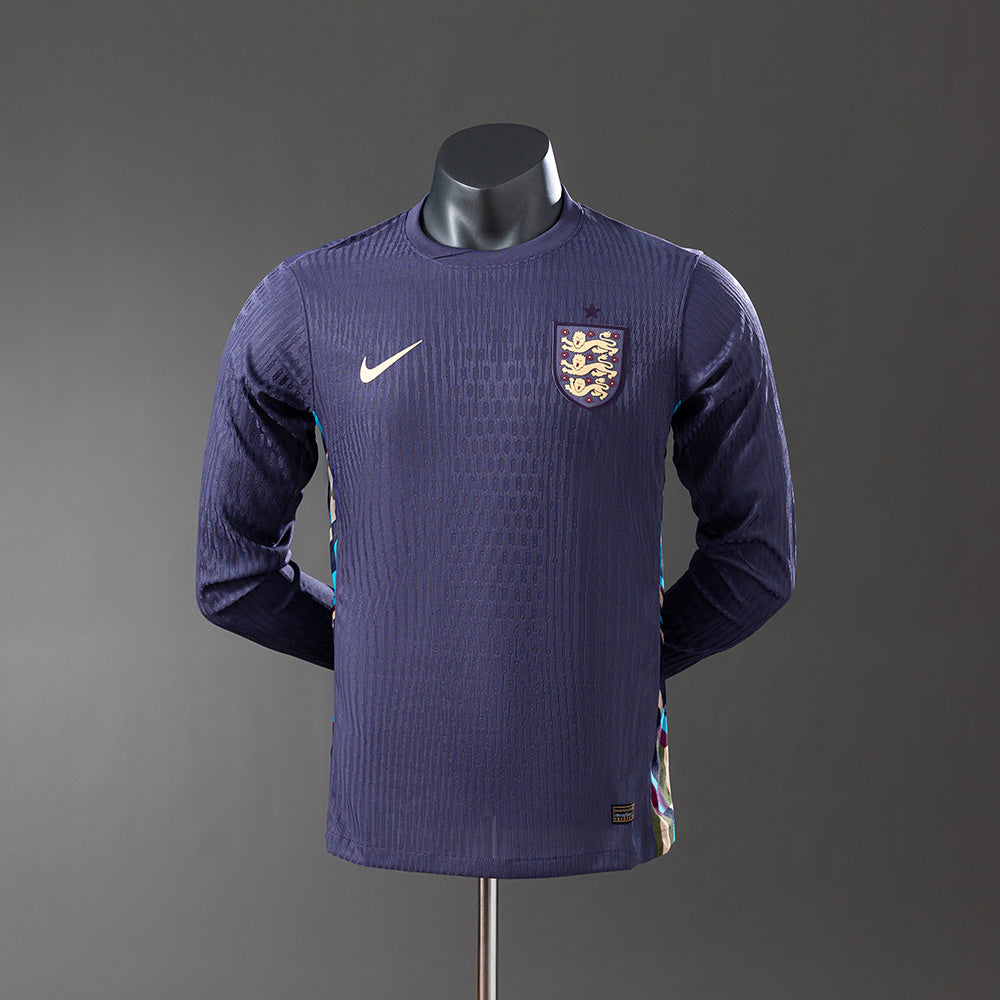 CAMISETA INGLATERRA ll 2024 MANGA LARGA HOMBRE (VERSIÓN JUGADOR)
