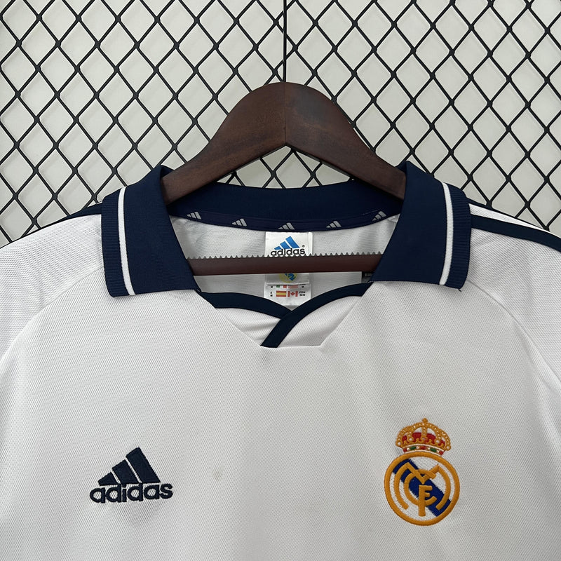 CAMISETA REAL MADRID l 00/01 MANGA LARGA HOMBRE (RETRO)