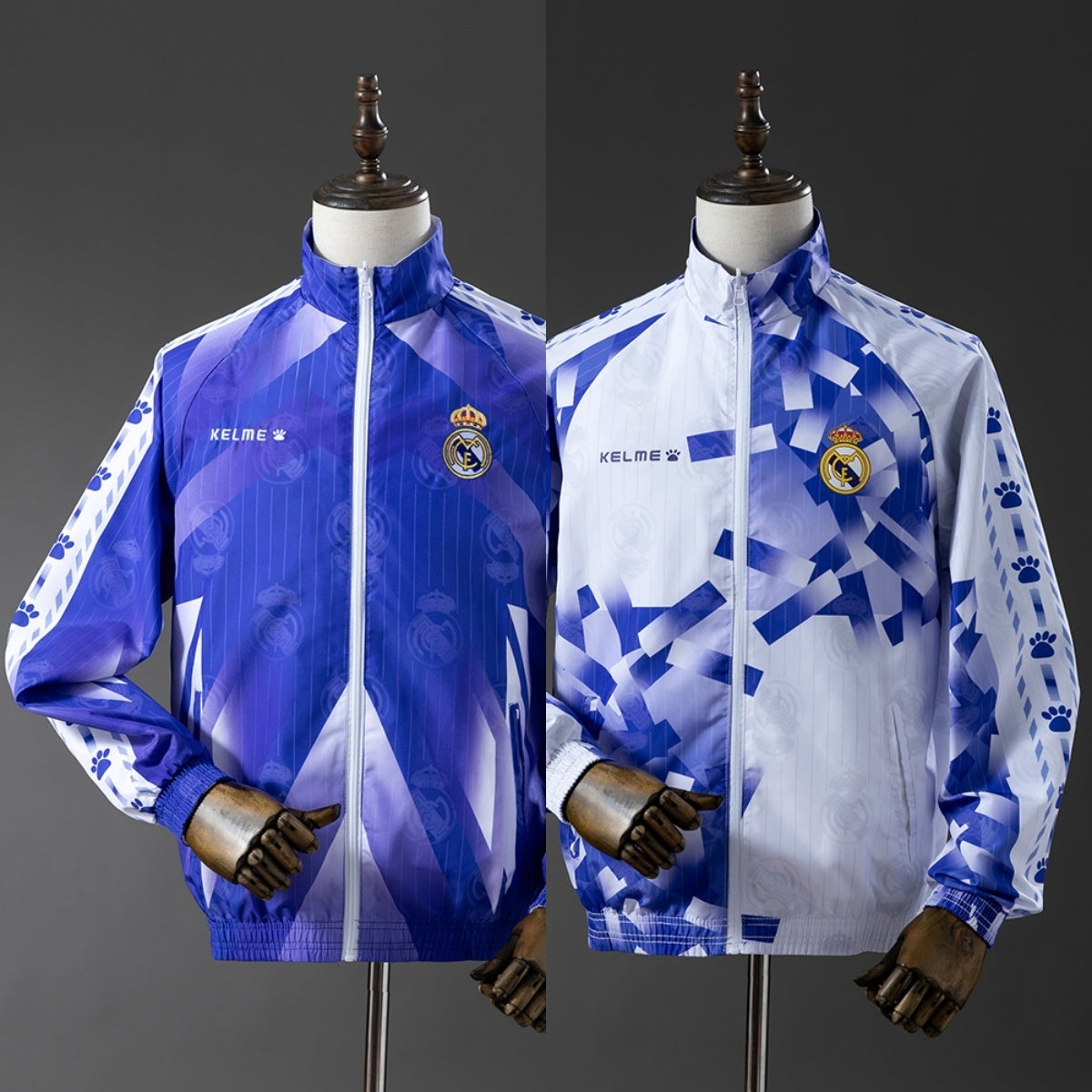 CORTAVIENTO REAL MADRID IV REVERSIBLE 2025