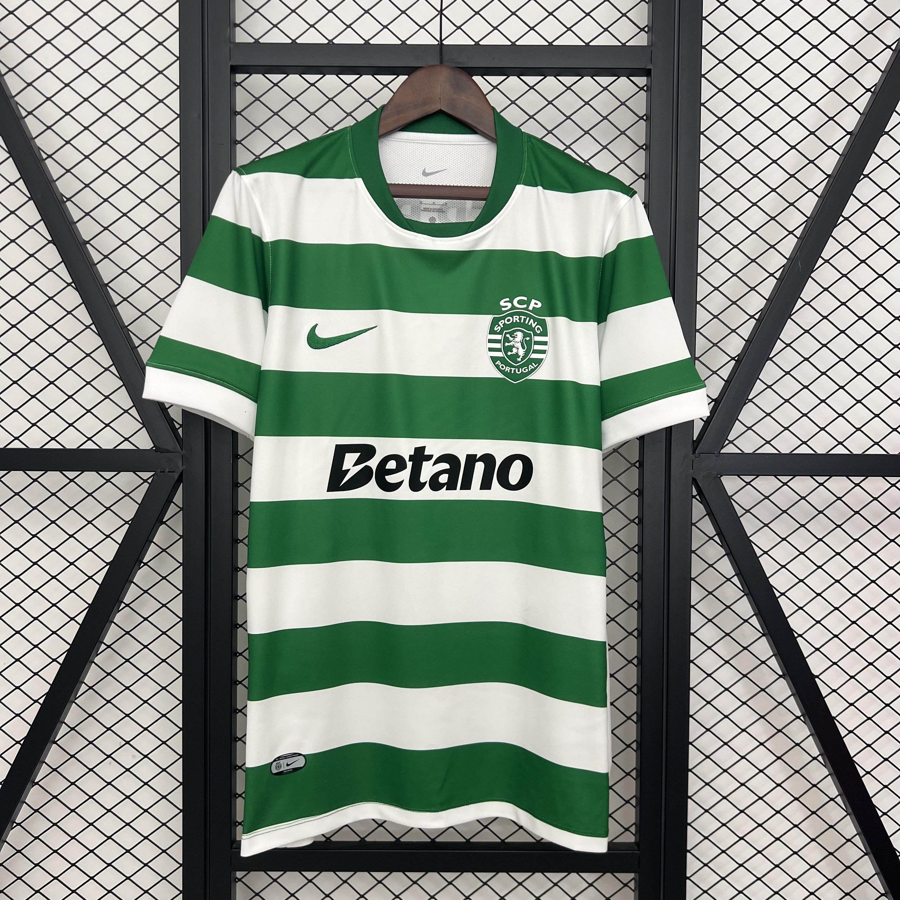 CAMISETA SPORTING LISBOA I 25/26 HOMBRE (VERSIÓN FAN) - ZonaCamisetas