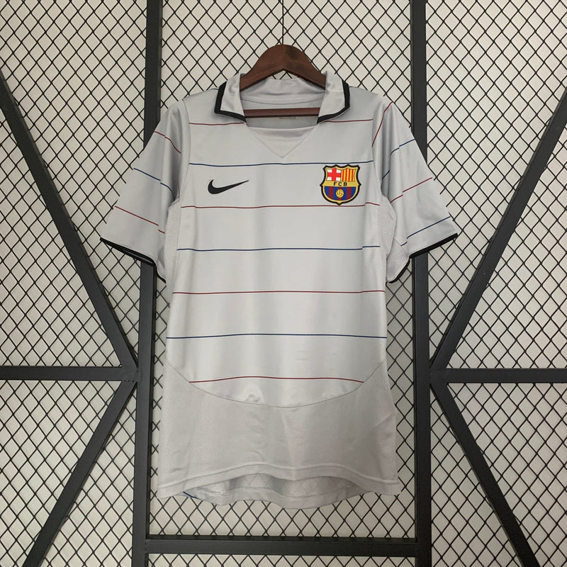 CAMISETA BARCELONA II 03/04 HOMBRE (RETRO)