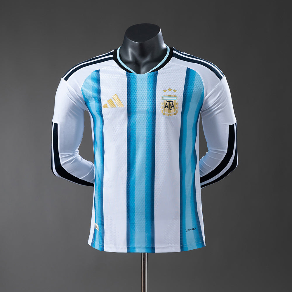 CAMISETA ARGENTINA I 2026 MANGA LARGA HOMBRE (VERSION JUGADOR)