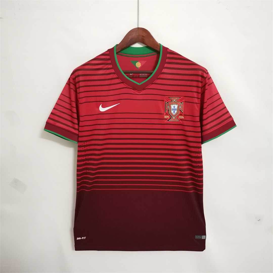 CAMISETA PORTUGAL l 2014 HOMBRE (RETRO) - ZonaCamisetas