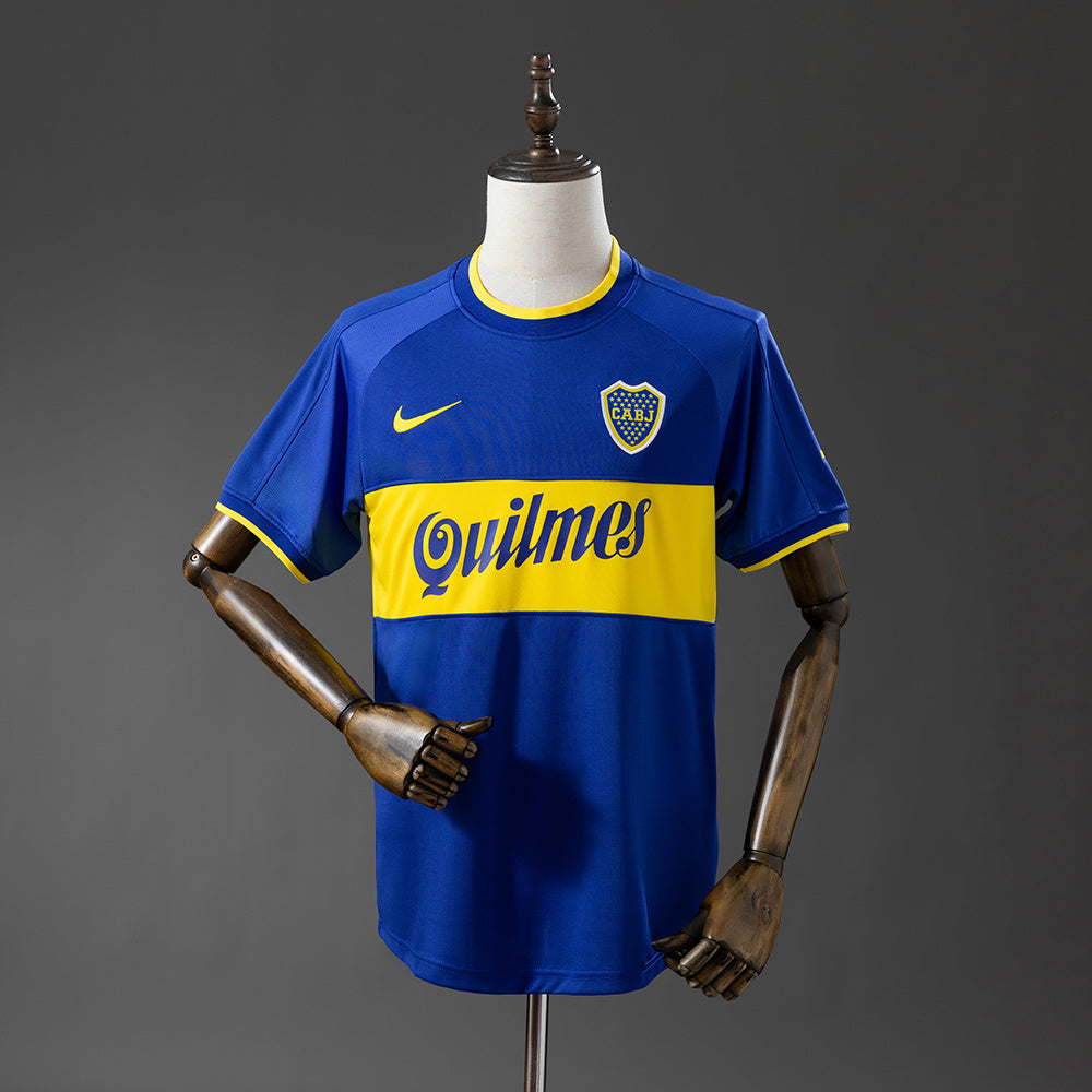 CAMISETA BOCA JUNIORS 00/01 HOMBRE (RETRO)