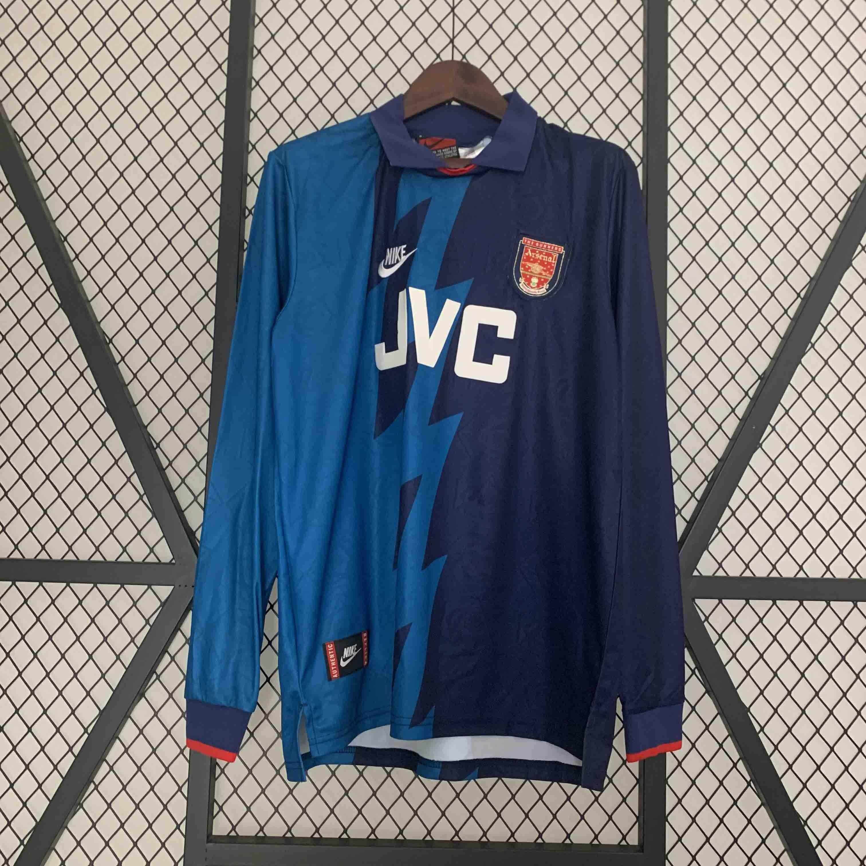 CAMISETA ARSENAL Il 95/96 HOMBRE (RETRO) MANGA LARGA - ZonaCamisetas